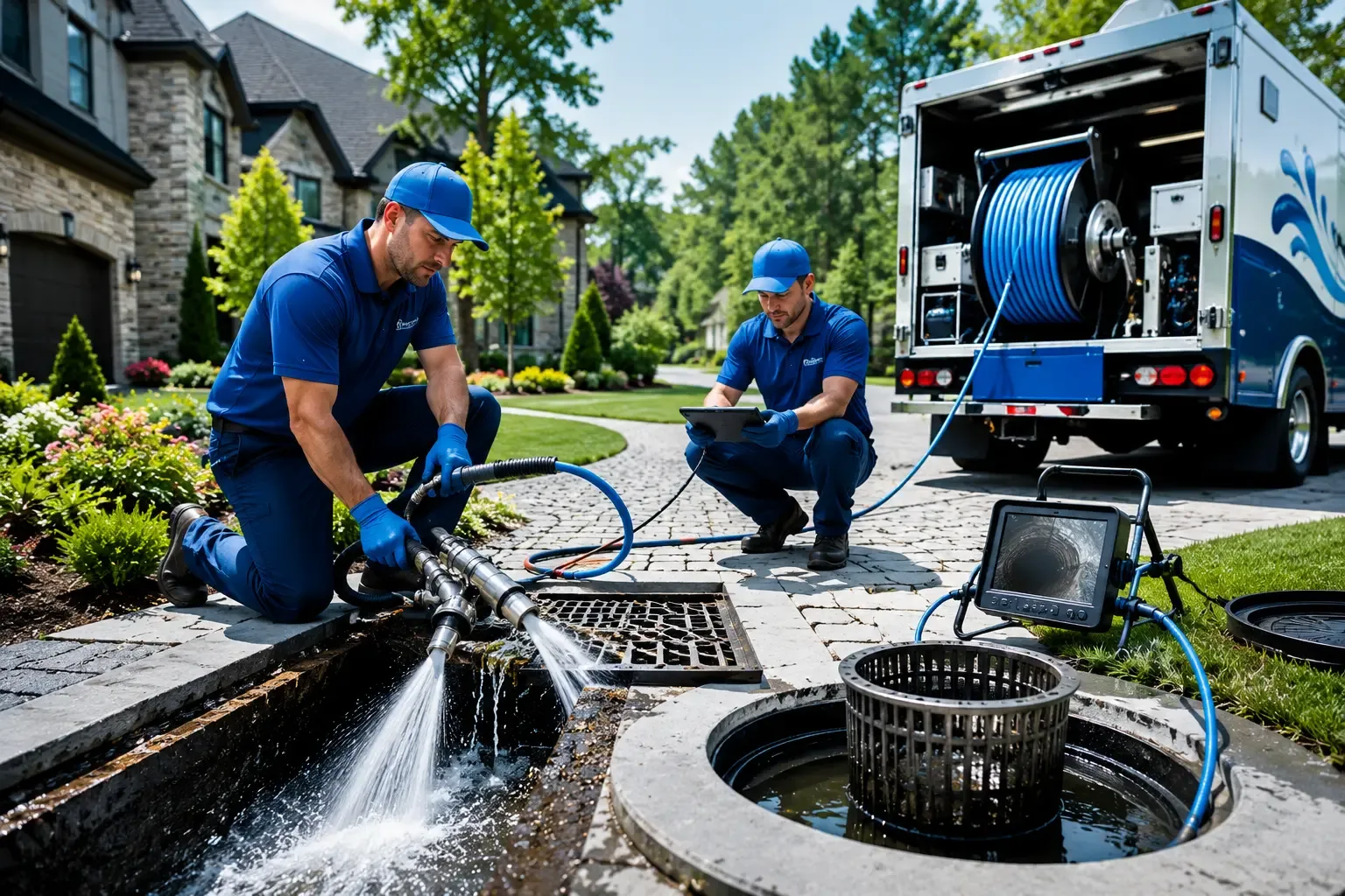 Local outdoor drain cleaning professionals in Nashoba, OK