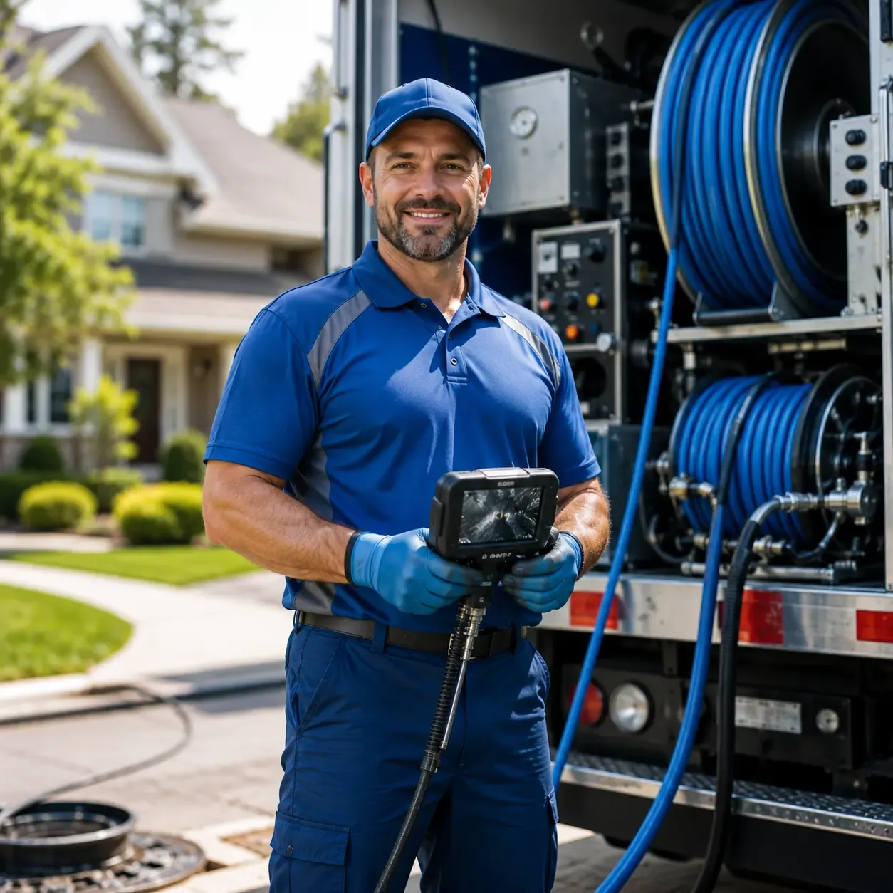 Local outdoor drain cleaning specialists in Nashoba, OK